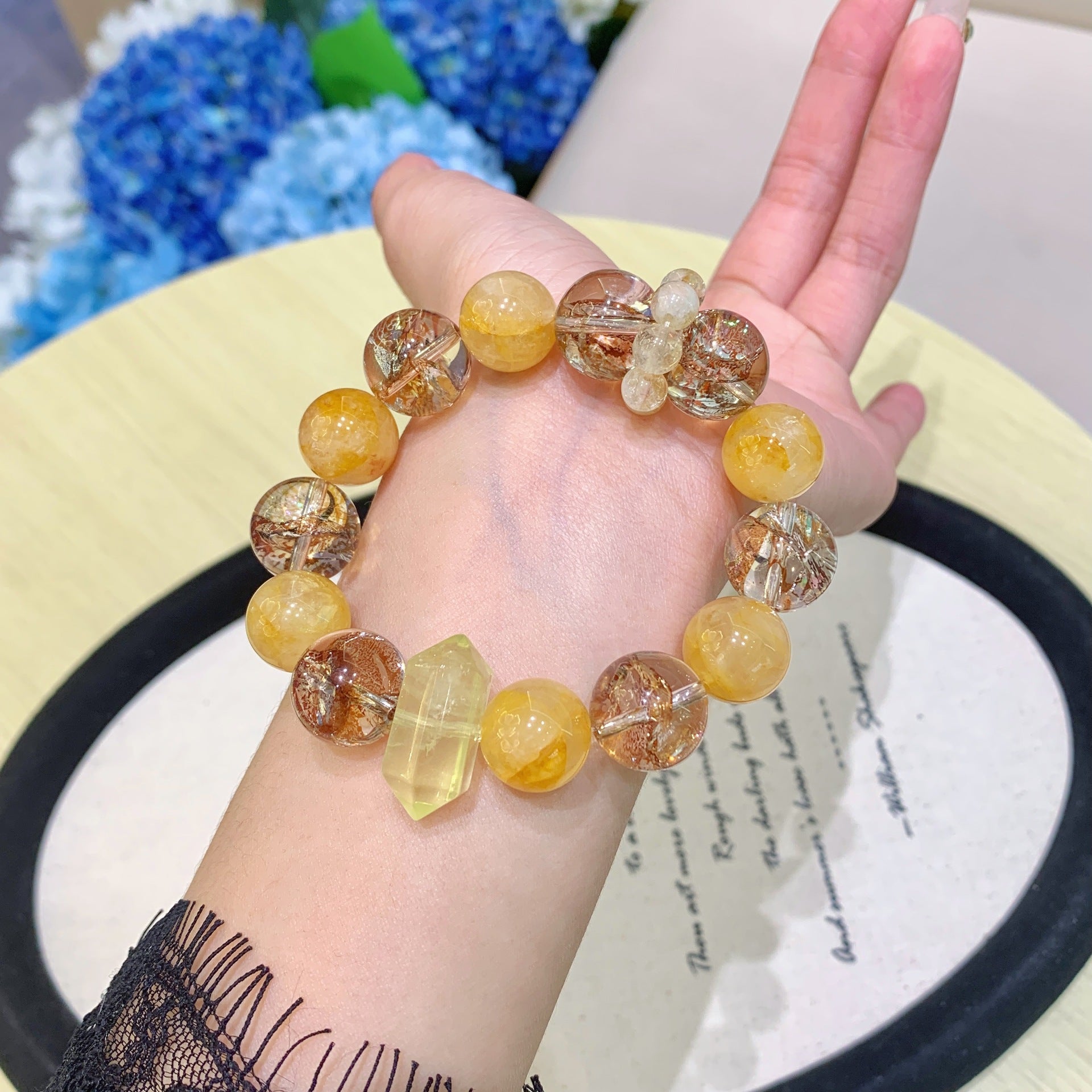 Natural White Crystal Multi-Gem Bracelet Fashion Original Bracelet Hot-Selling Crystal Jewelry Gift Wholesale Crystal Bracelets