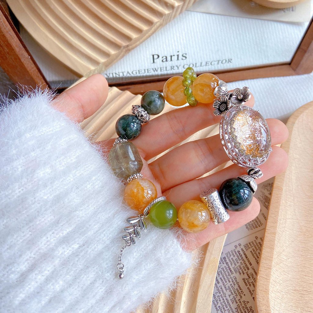 Mori style-Mist Forest Golden Amber