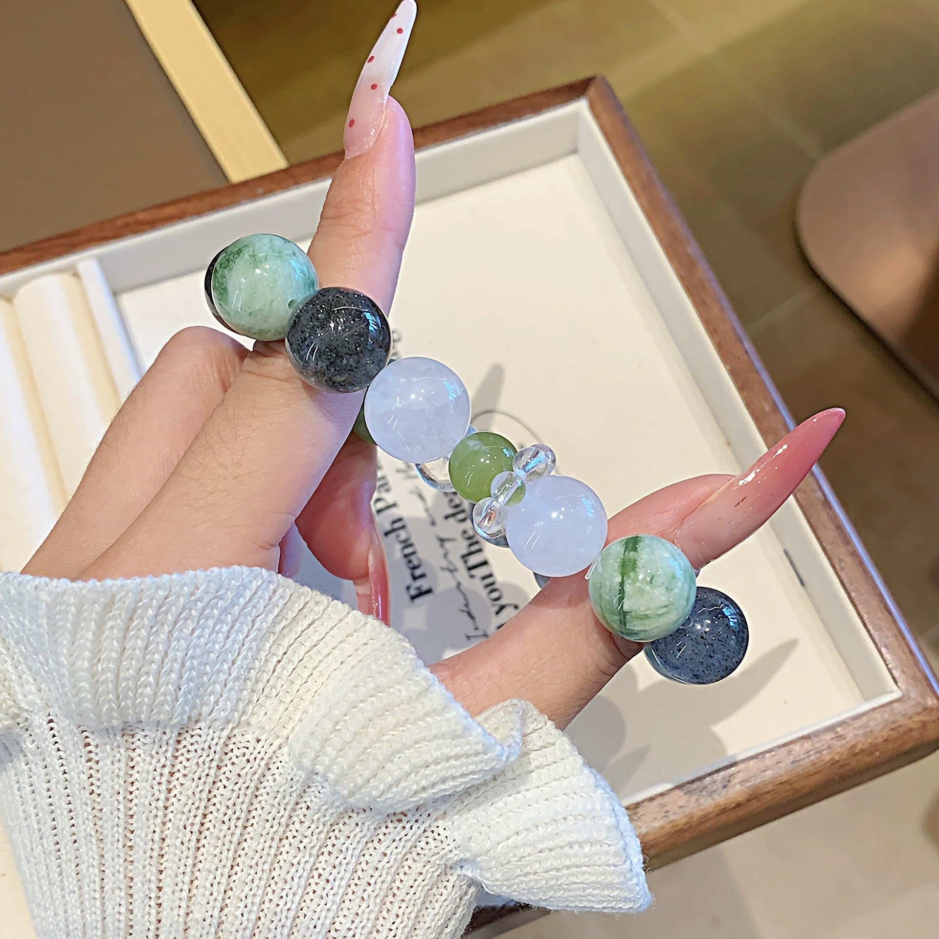 Natural Crystal Bracelet Elegant Fashion Style Fairy-Like Multi-Gemstone Crystal Bracelet Xiuyu Natural Crystal Bracelet