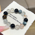 Eagle Eye Stone Crystal Bracelet Natural Crystal Chain Hot-Selling Bracelet Crystal Bracelet for Women with a Sense of Sophistication Wholesale Bracelets