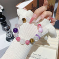 White Ghost Crystal Bracelet diy Natural Crystal Multi-Gemstone Bracelet Hot-Selling Bracelet Jewelry Jewelry Crystal