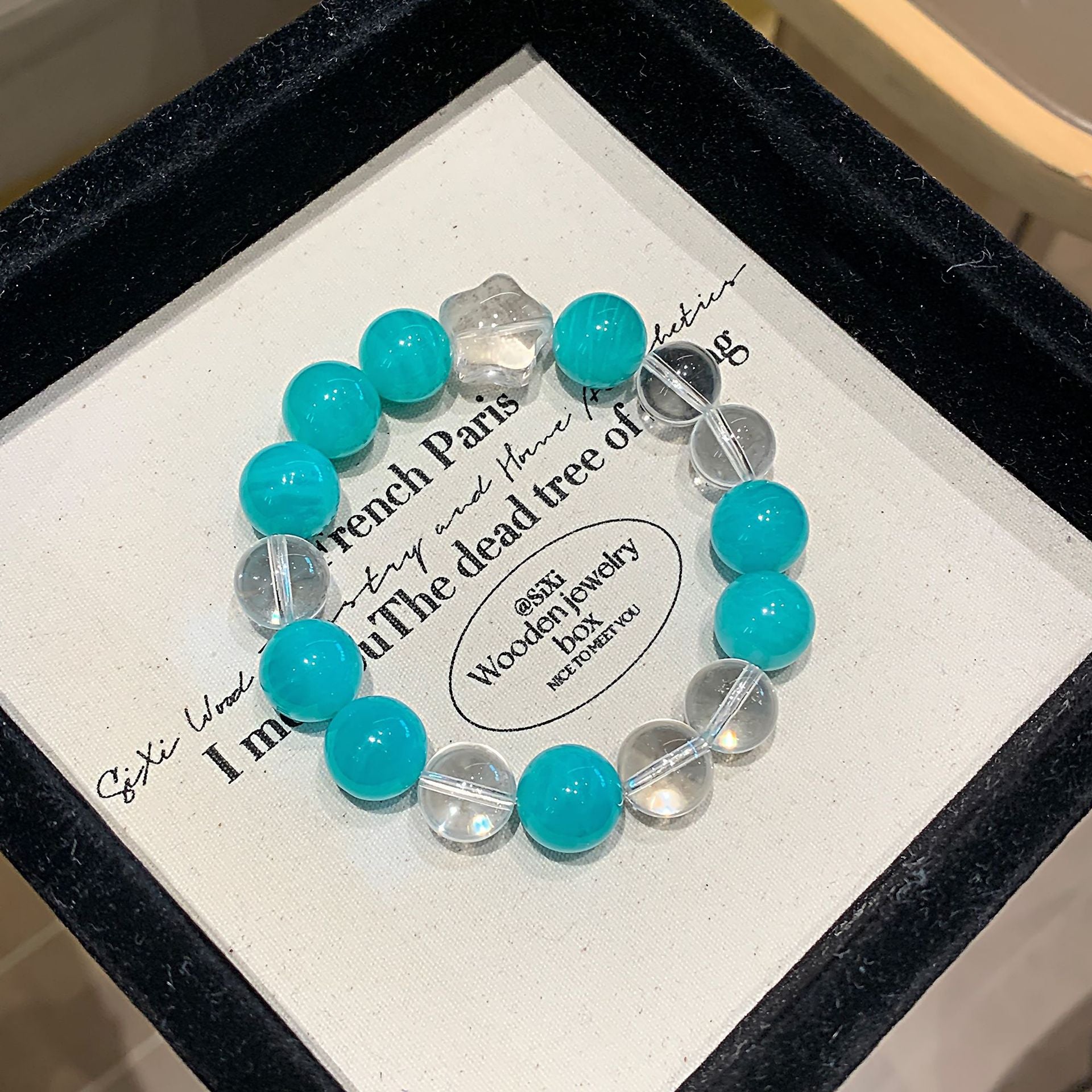 Natural Crystal Bracelet Autumn Original Design Hand Jewelry Chain Couple Style Gift for Girlfriend White Crystal Multi-Gem Bracelet