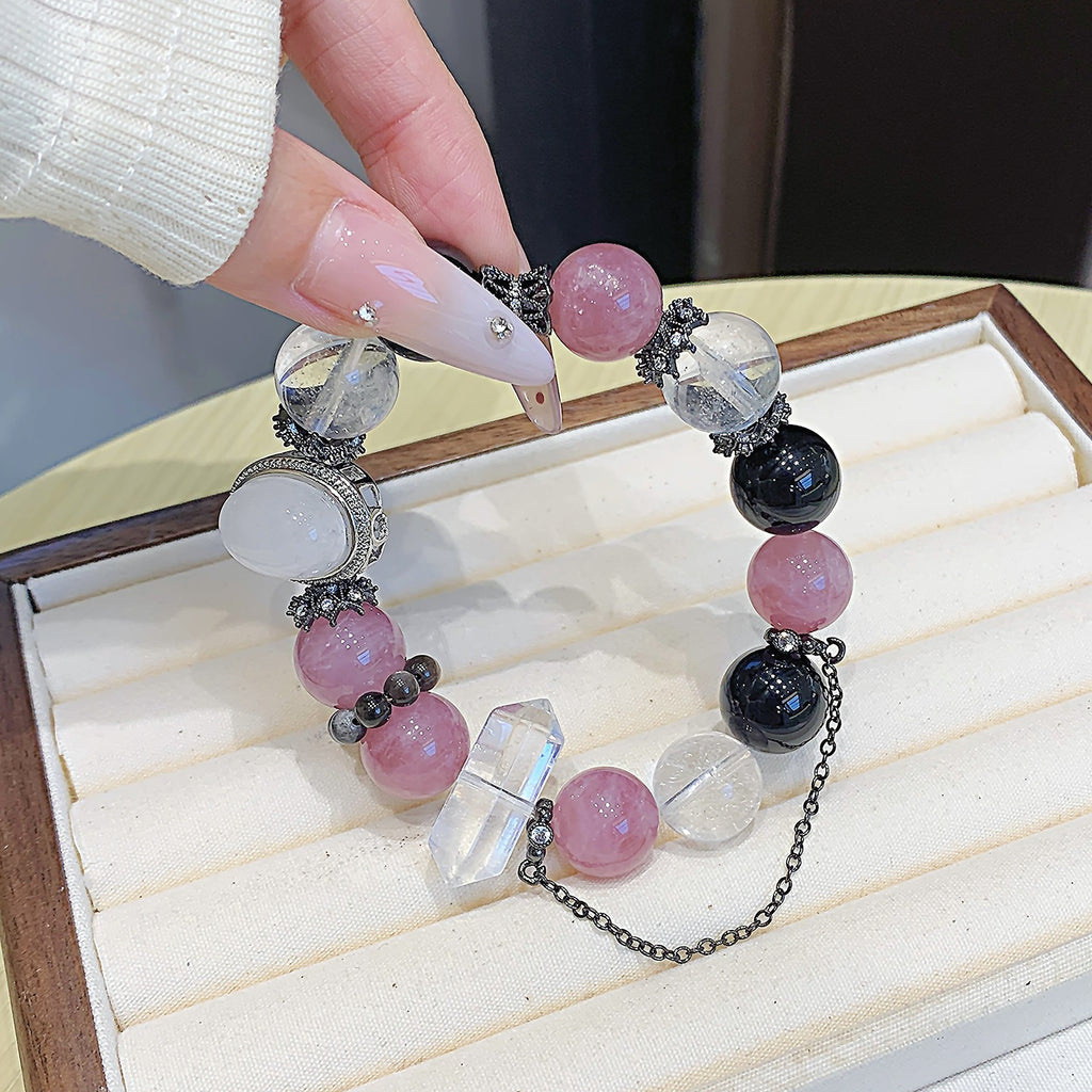 Factory Wholesale White Crystal Bracelet Natural white crystal bracelet Valentine's Day gift White Crystal Bracelet with a Sense of Sophistication