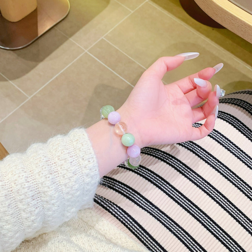 Natural Xiuyan Jade Single Circle Bracelet Fashion Original Design Women's Bracelet Ketang Wholesale Jewelry Crystal Hand Accessories