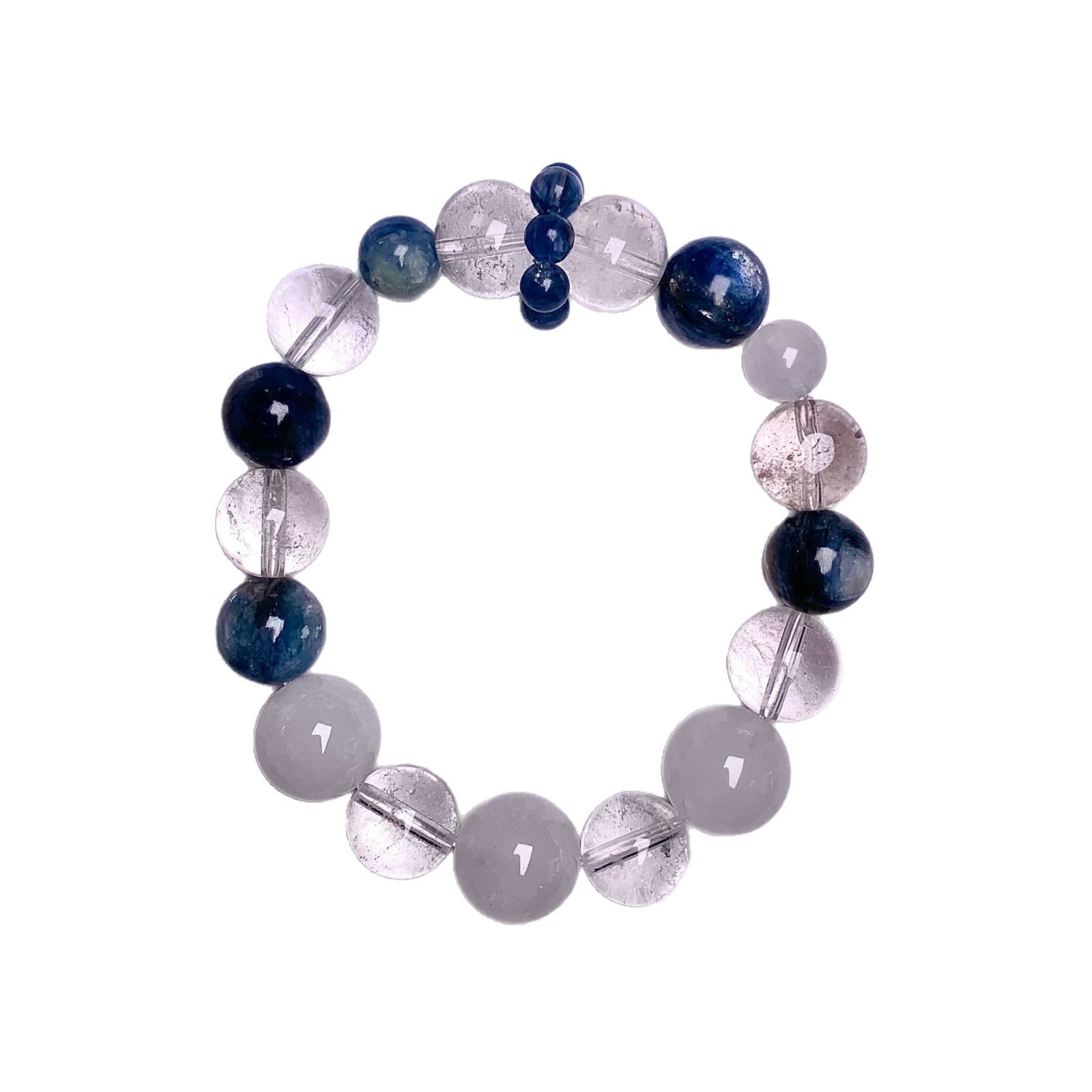 Natural blue-green fluorite crystal bracelet Natural Crystal Strand Original Design Bracelet diy Jewelry Factory Wholesale