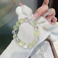 Natural Body Purifying Lemon Quartz White Crystal Bracelet White Crystal Bracelet for Wealth and Prosperity Lemon Crystal Bracelet