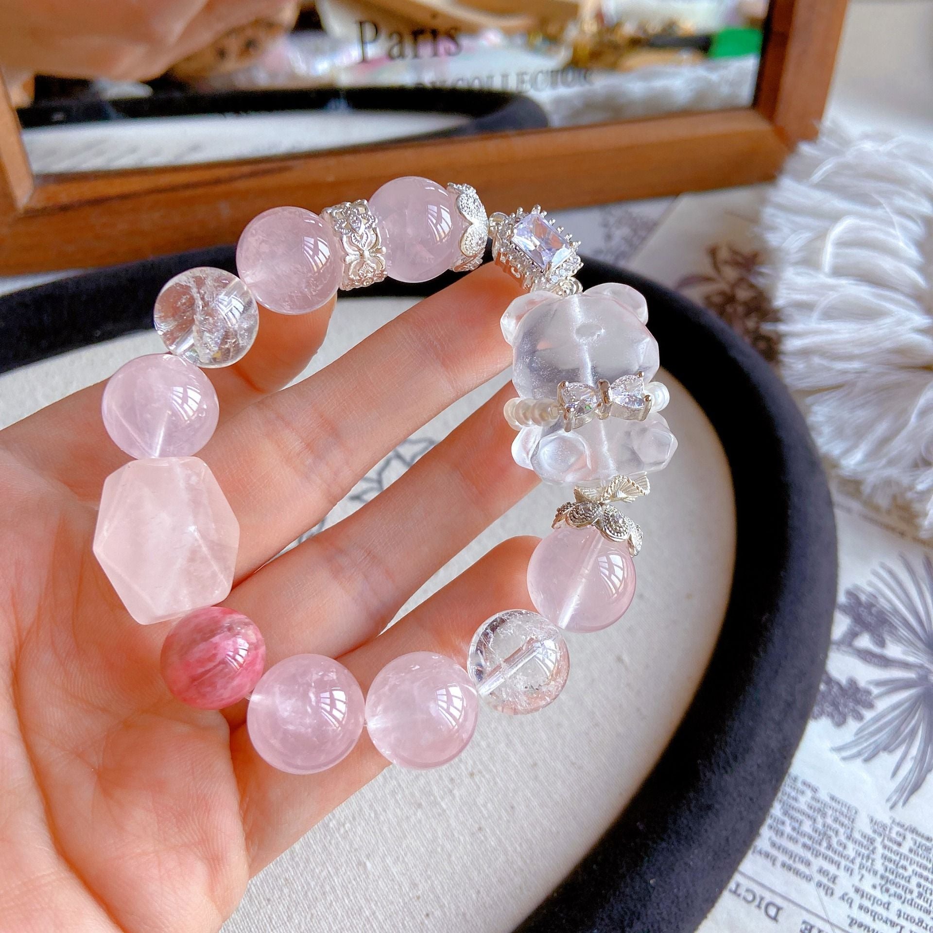 Cherry Blossom Bear LOVE-Cute Girl