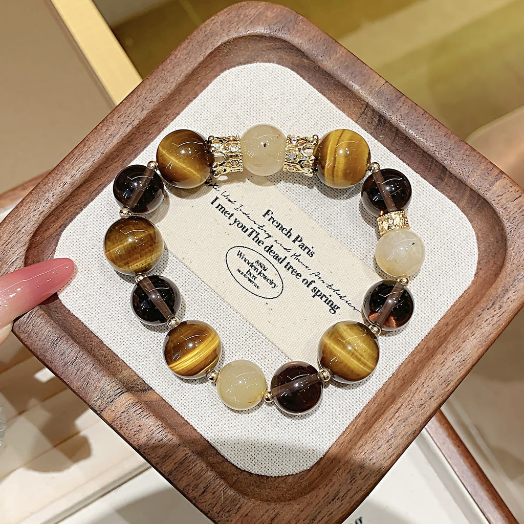 Natural Crystal Bracelet Crystal Bracelet Jewelry Hot-Selling Hand Accessories String diy Cross-border Exclusive Bracelet Crystal Bracelet