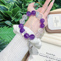 Natural Amethyst Bracelet Niche design high-end unisex bracelet Show off Cute Bracelet Chain Wholesale