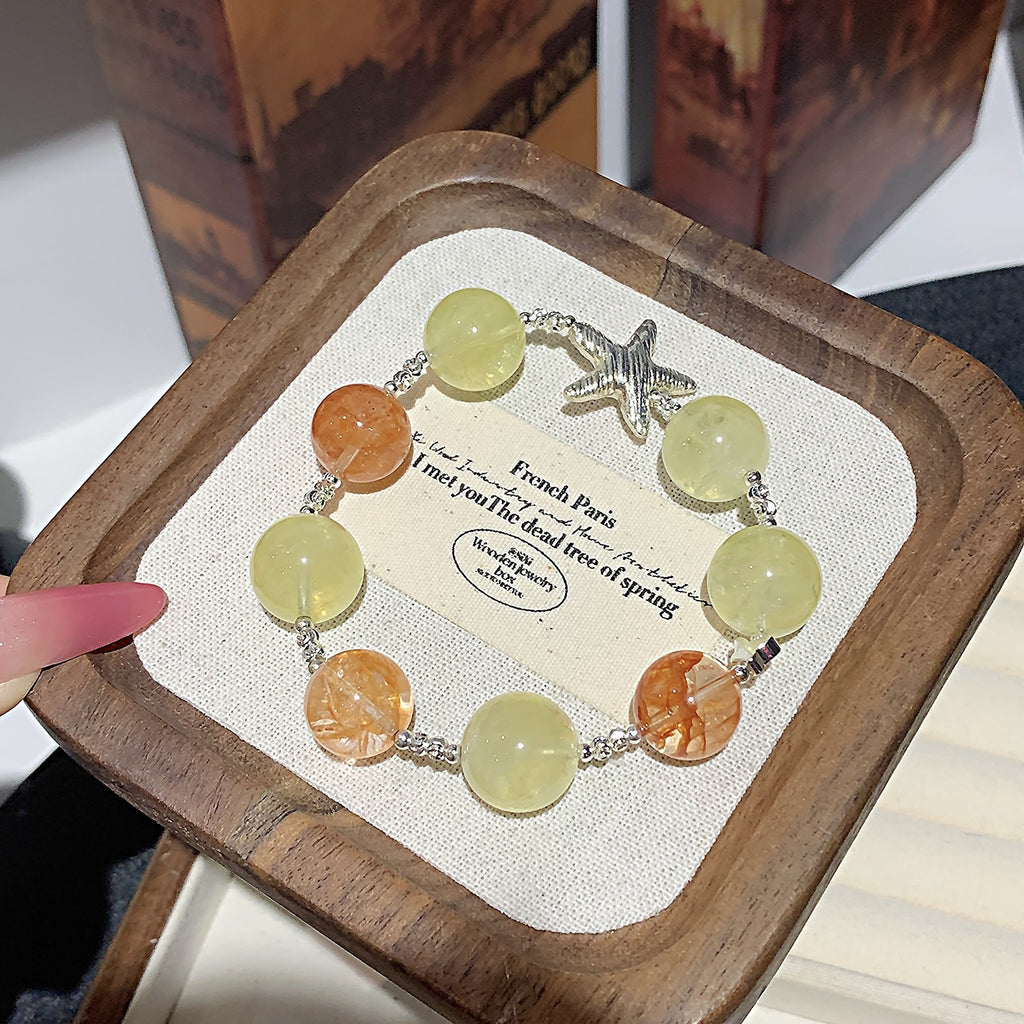 Original Hot-Selling Crystal Multi-Gem Sweet Bracelet Lucky High-end Crystal Bracelet Ketang Jewelry Natural Bracelet