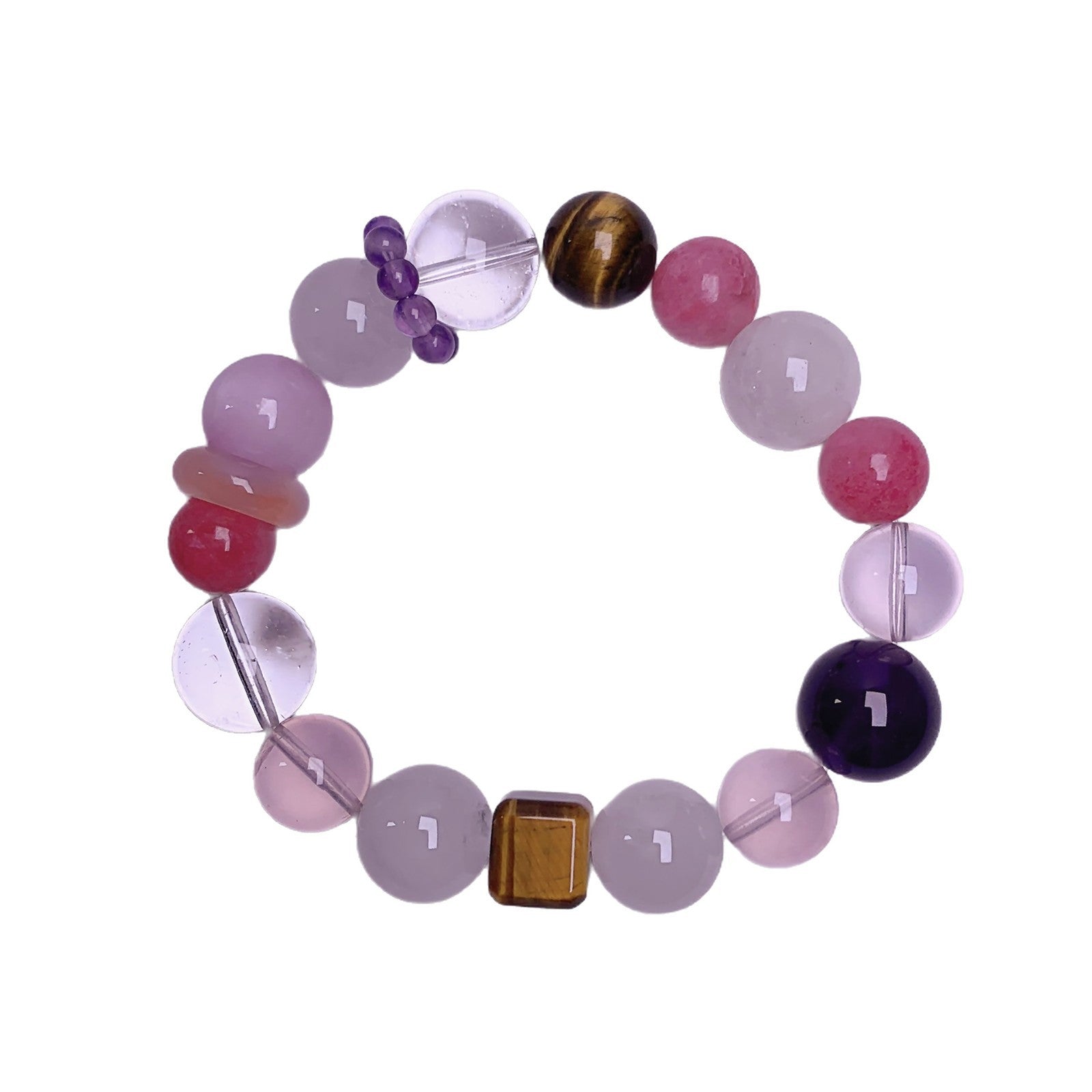 White Ghost Crystal Bracelet diy Natural Crystal Multi-Gemstone Bracelet Hot-Selling Bracelet Jewelry Jewelry Crystal