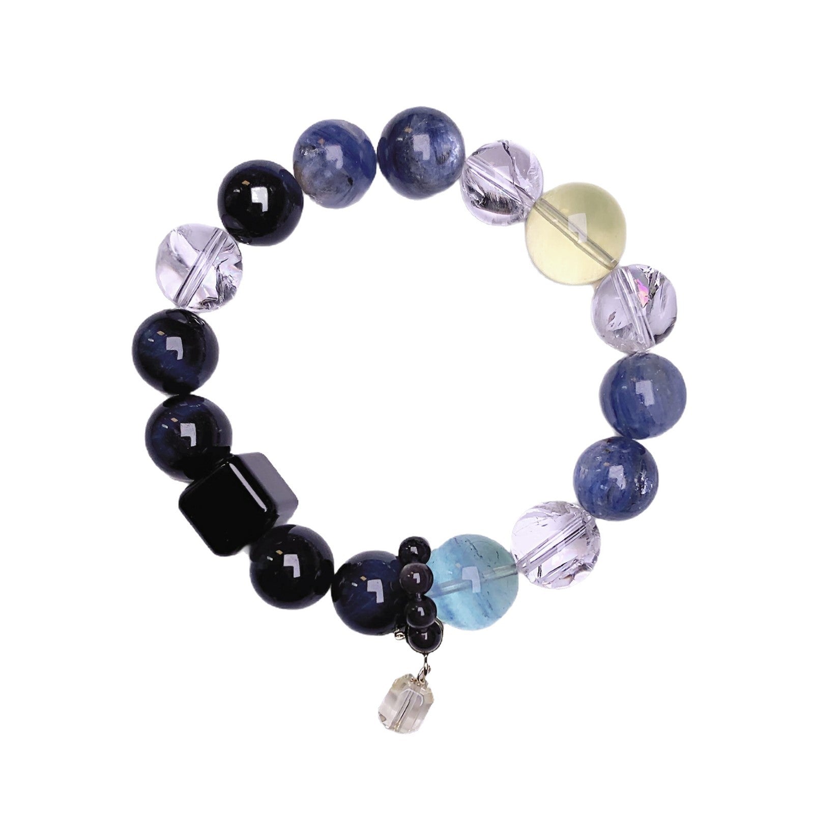 Manufacturer Wholesale Natural Crystal Chain Blue crystal DIY Design Bracelet Xiaohongshu same style Handmade Original Bracelet