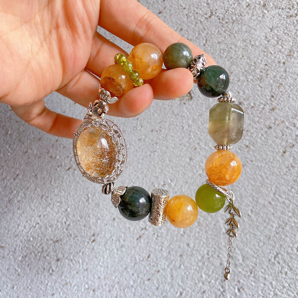 Mori style-Mist Forest Golden Amber