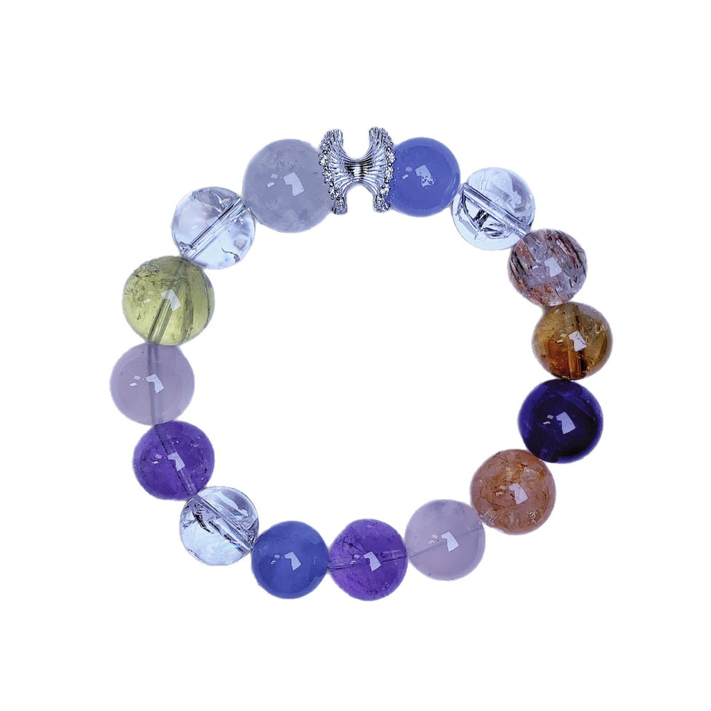 Multi-Gemstone Crystal Bracelet diy Crystal Chain Wholesale Natural Crystal Bracelet Hot-Selling Jewelry Crystal Bracelet Manufacturer