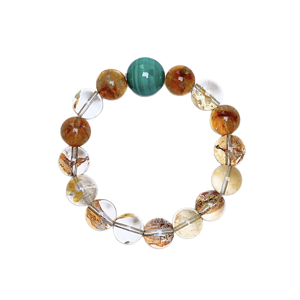 Natural Crystal Multi-Gemstone Bracelet Original design fashionable high-end crystal chain Ketang Crystal Bracelet Factory