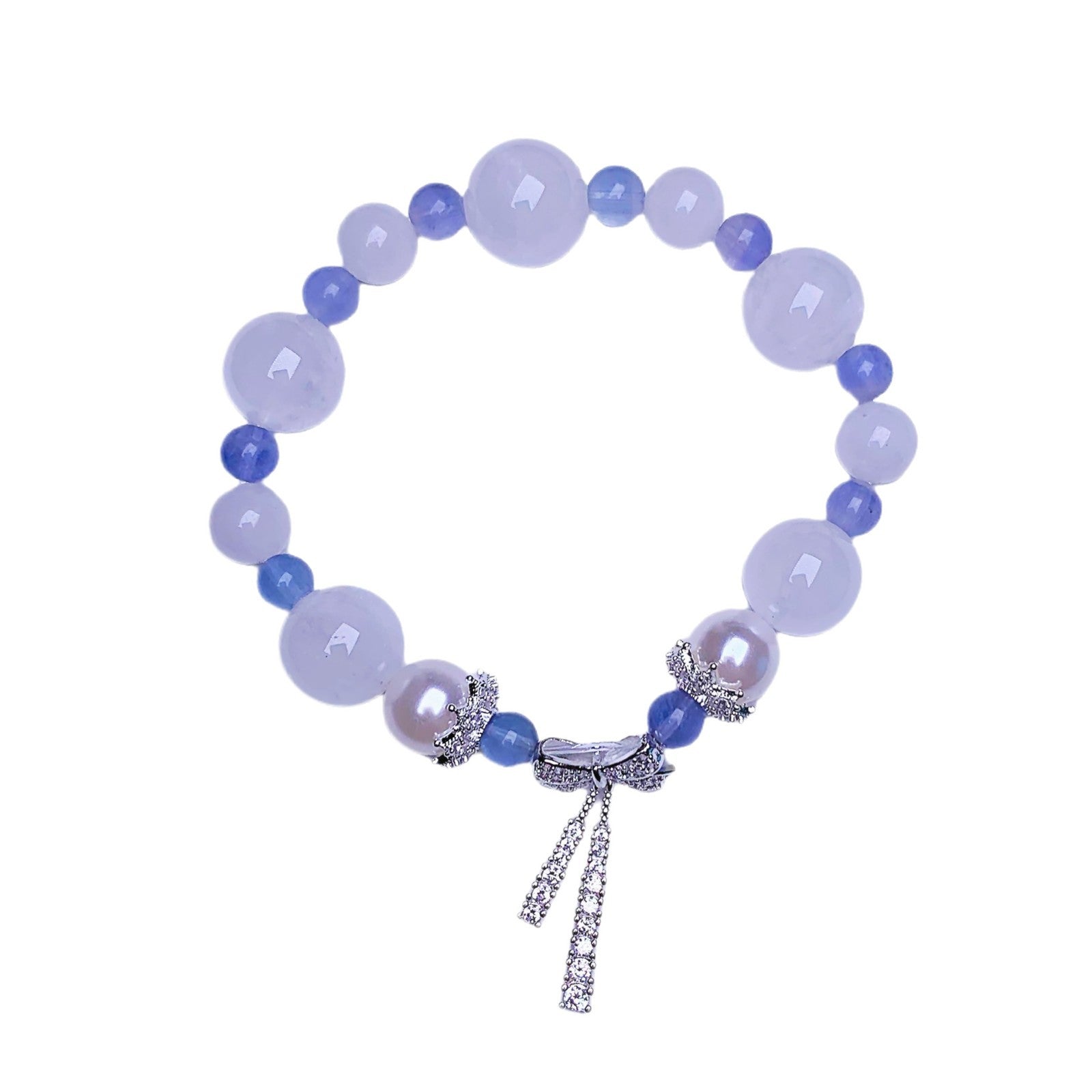 White Phantom Crystal Bracelet String Crystal Bracelet diy Natural Crystal Bracelet Hot-Selling Accessories  Crystal Bracelet