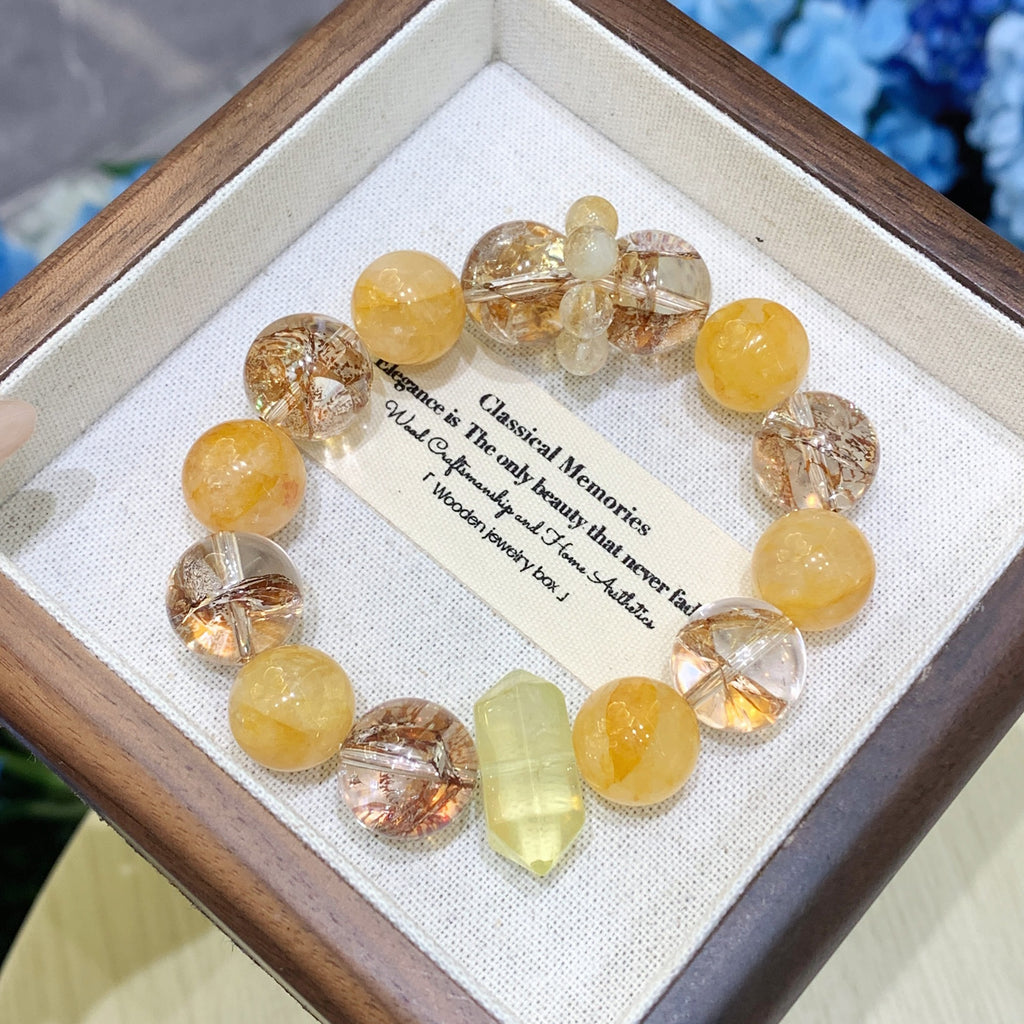 Natural White Crystal Multi-Gem Bracelet Fashion Original Bracelet Hot-Selling Crystal Jewelry Gift Wholesale Crystal Bracelets