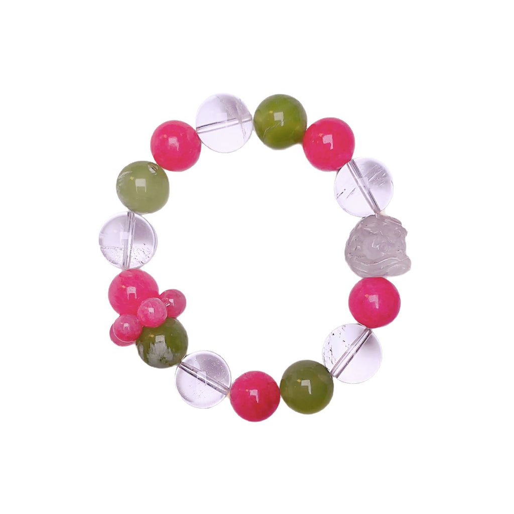 Little Red Book Same Style Blue Candy Multi-Gem Crystal Bracelet New style bracelet that makes skin look fairer for women Xiuyan Crystal Bracelet