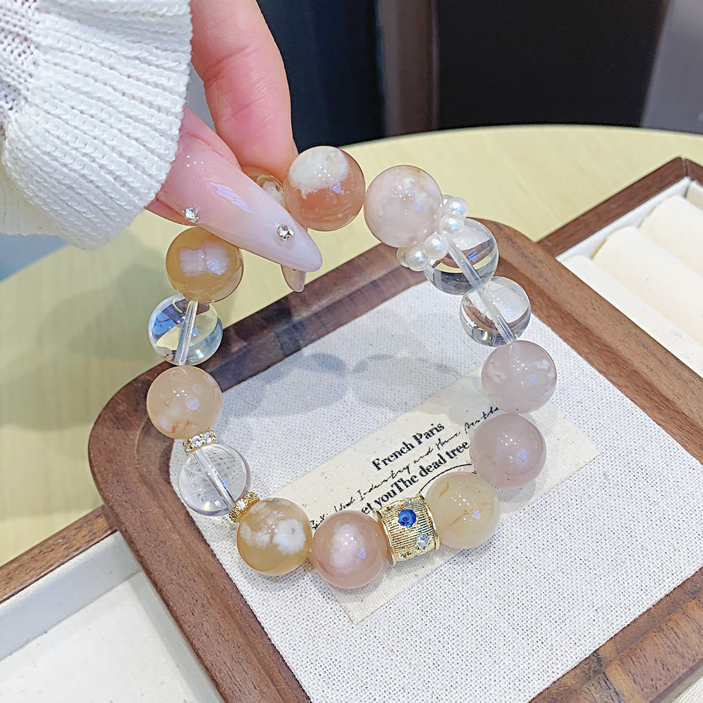 Original Design Crystal Bracelet White Crystal Bracelet Jewelry diy Factory Wholesale Crystal Bracelet Crystal Bracelet