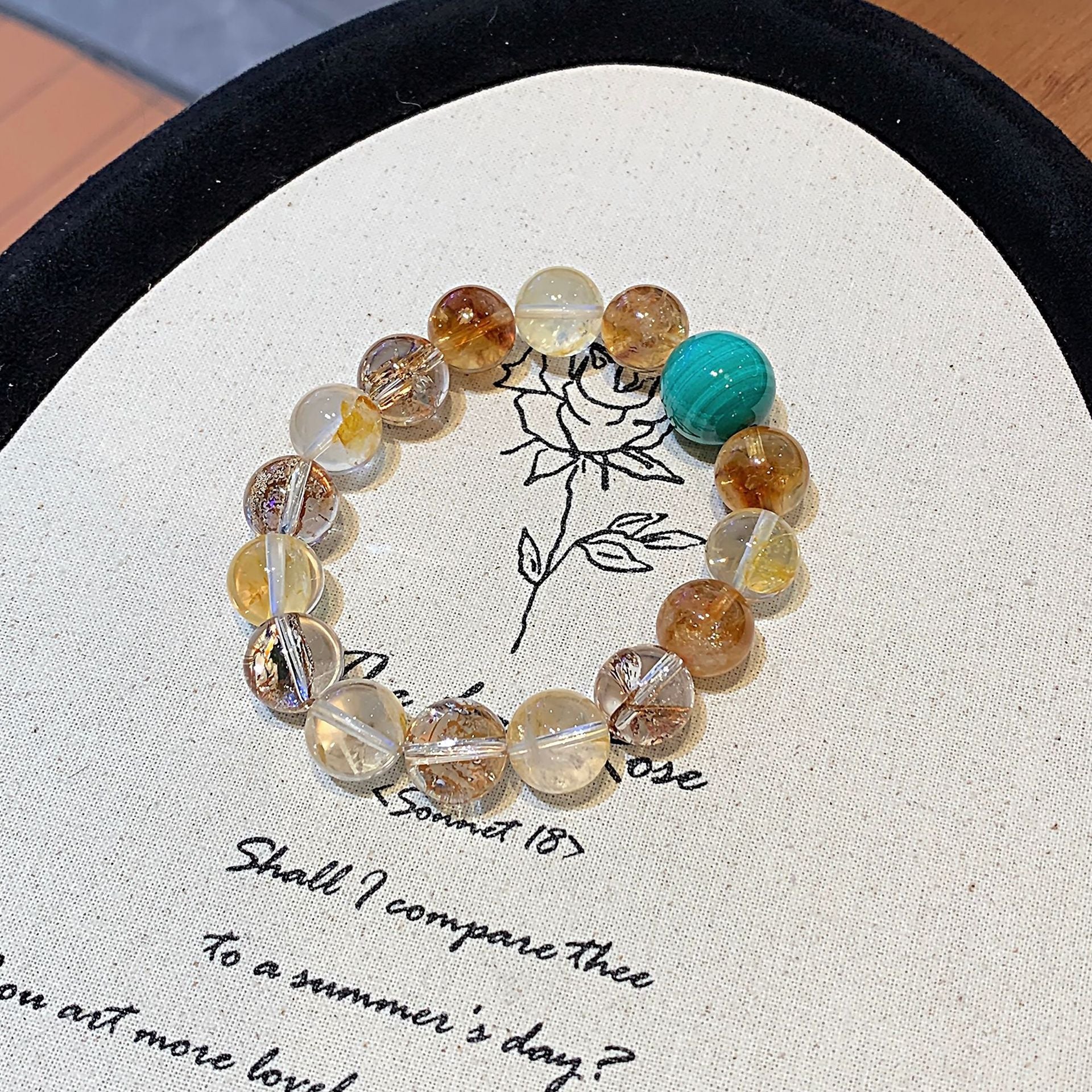 Natural Crystal Multi-Gemstone Bracelet Original design fashionable high-end crystal chain Ketang Crystal Bracelet Factory