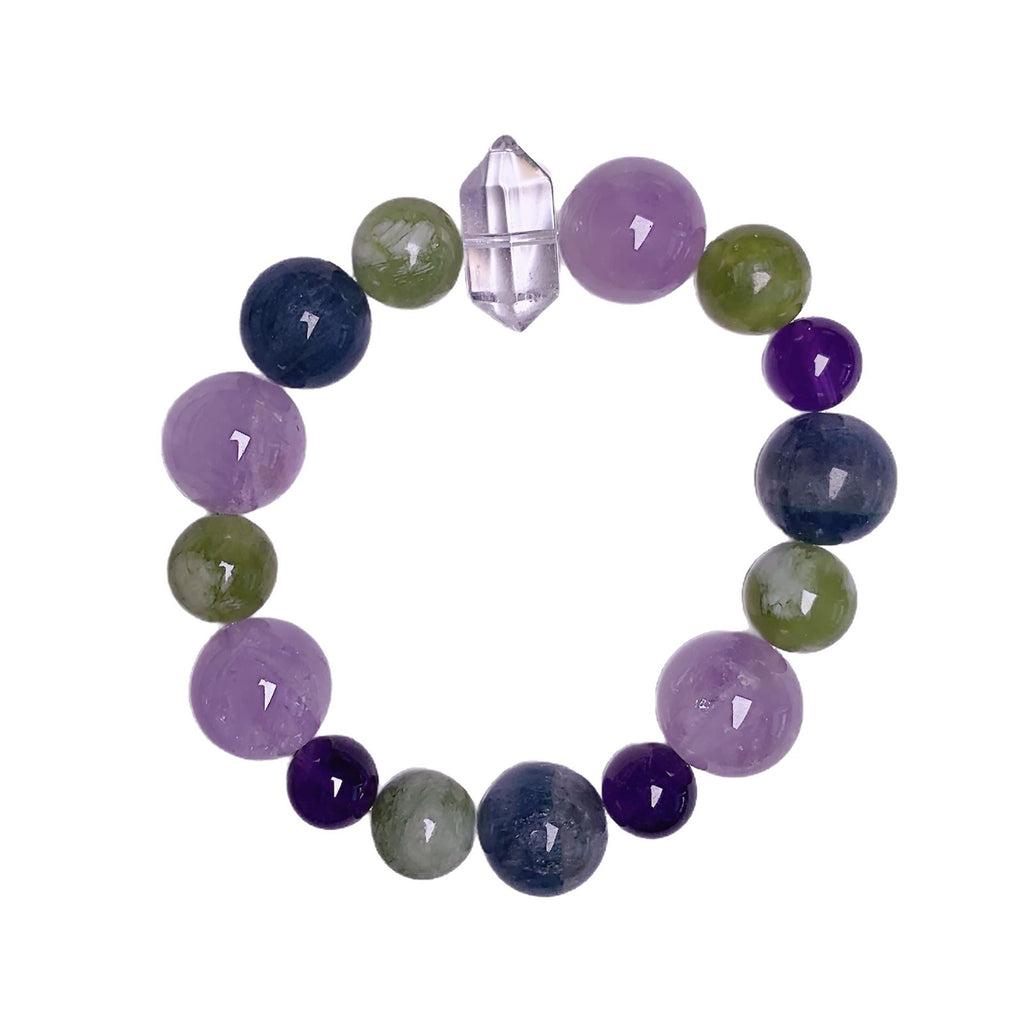 Natural Amethyst Bracelet Original light luxury high-end design bracelet Hot-Selling Bracelet diy Crystal Hand Jewelry