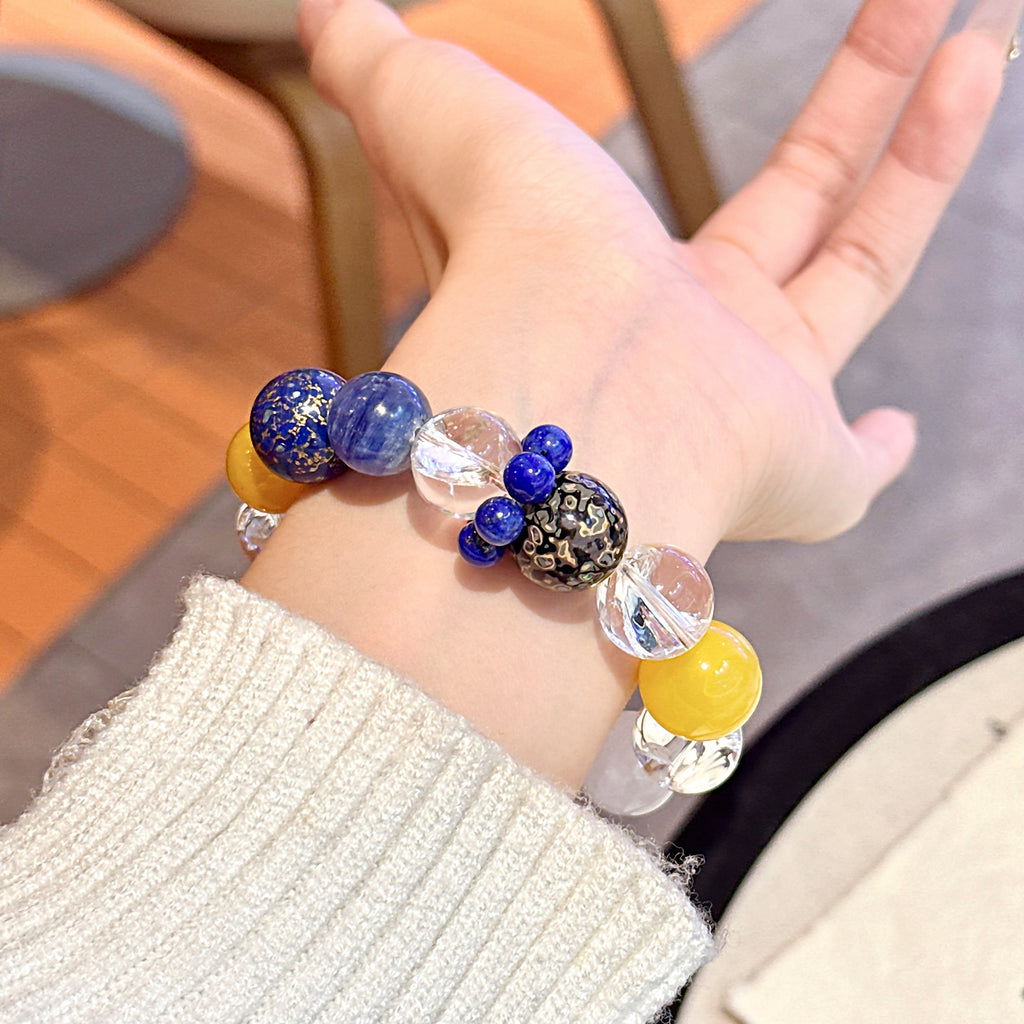 Original Natural Kyanite Bracelet Natural Crystal Bracelet Original Design Jewelry Natural Crystal Bracelet Wholesale