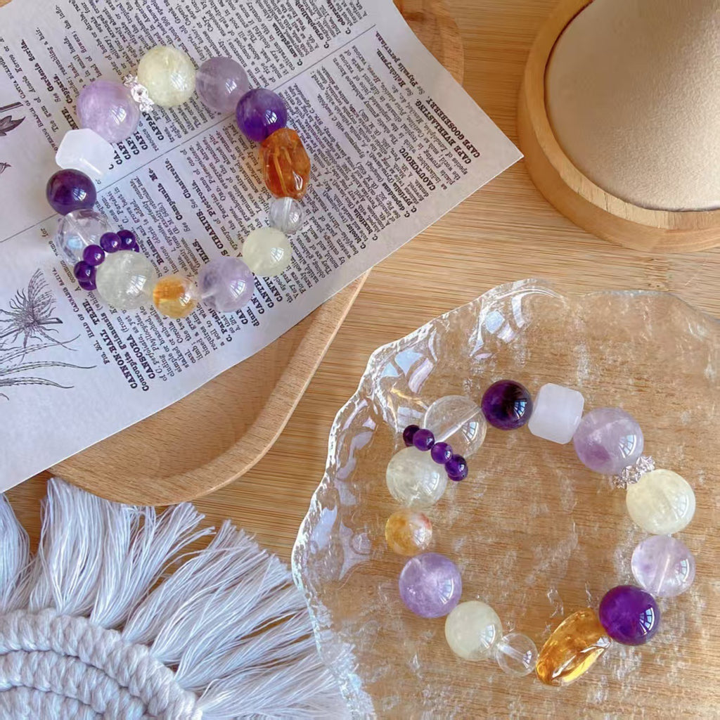 Yellow and Purple Wealth-Palace Retro