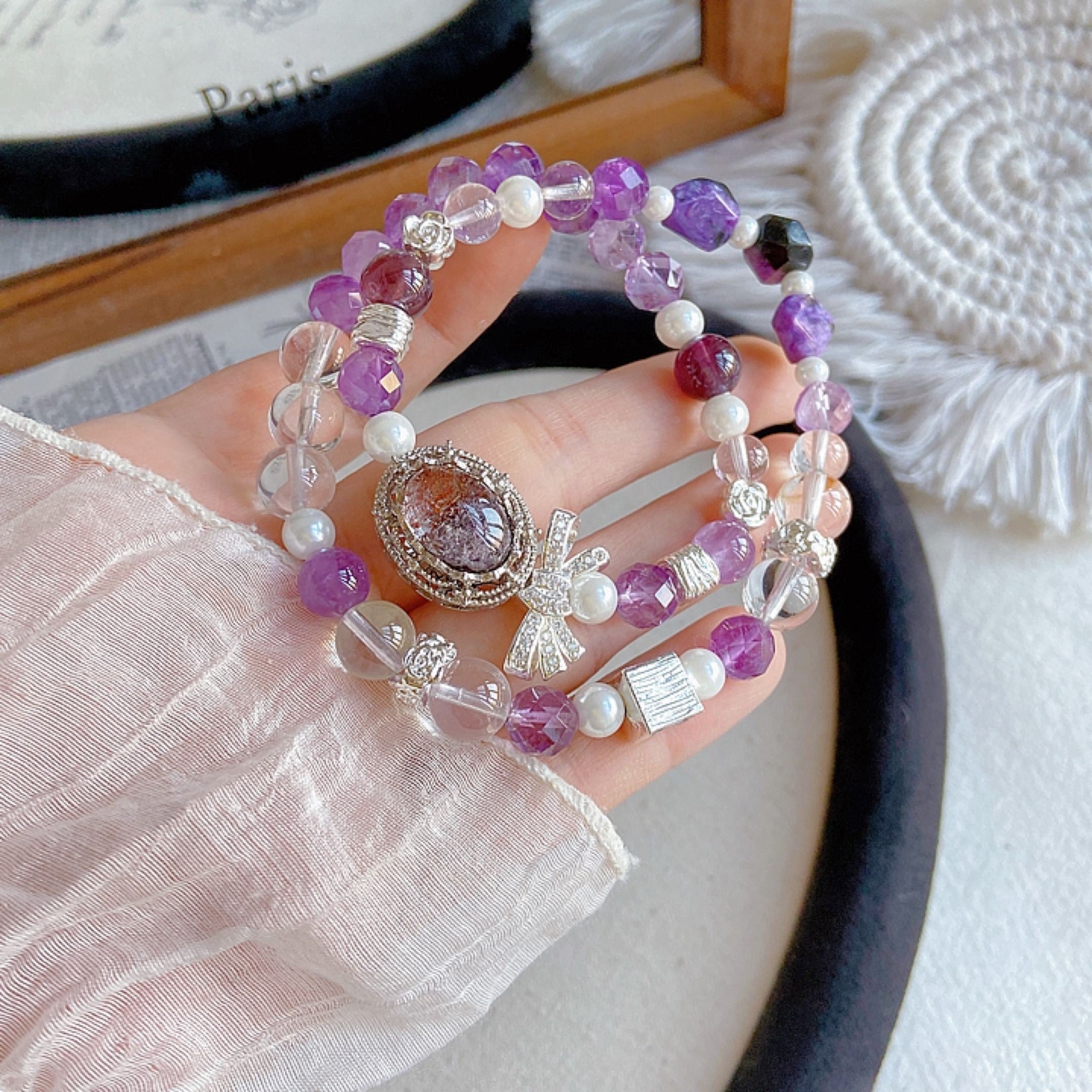 Purple Ghost Double Circle-Magic Girl