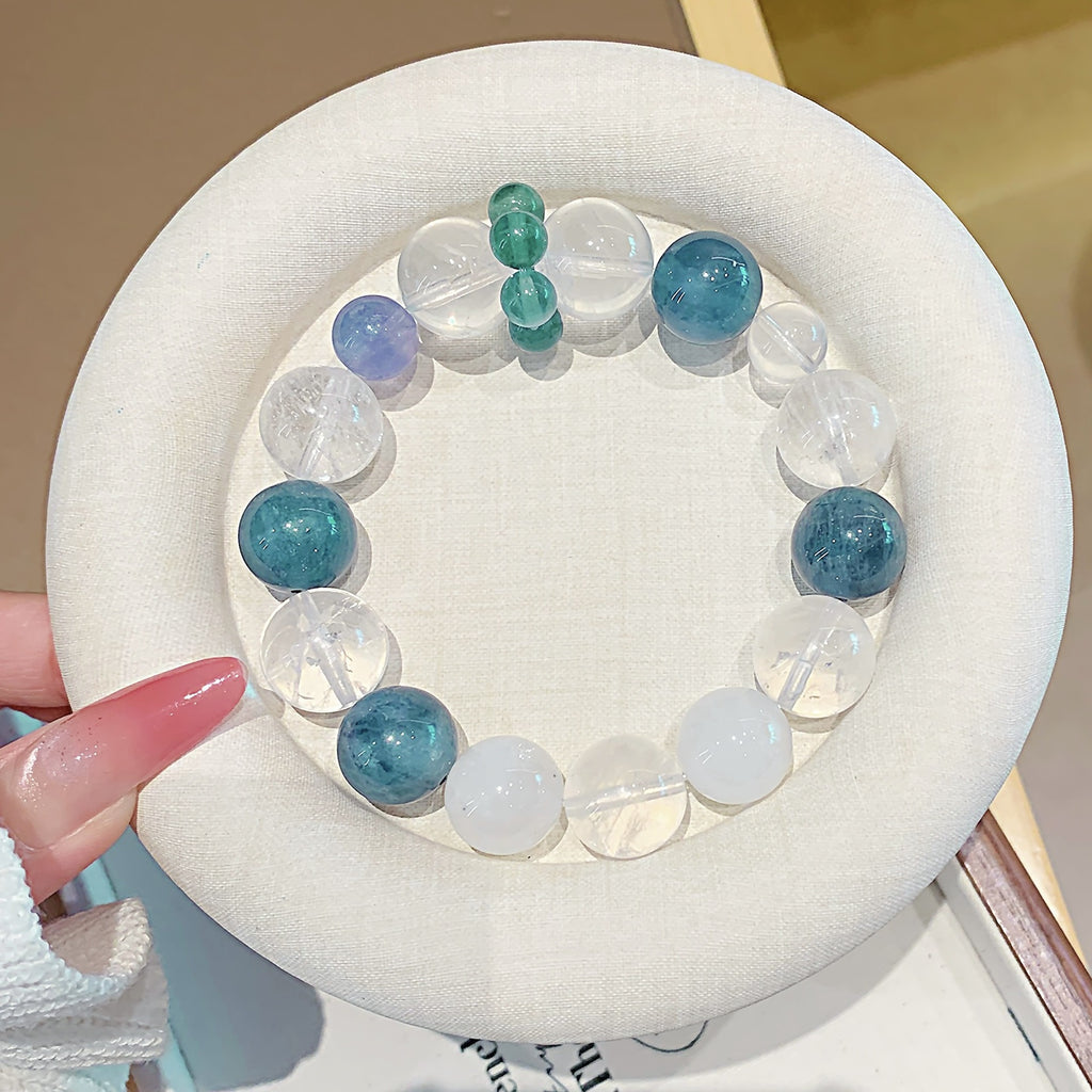 Natural Crystal Bracelet Jewelry Original Fashion Jewelry Chain Hot-Selling Hand Jewelry diy White Ghost Crystal Bracelet