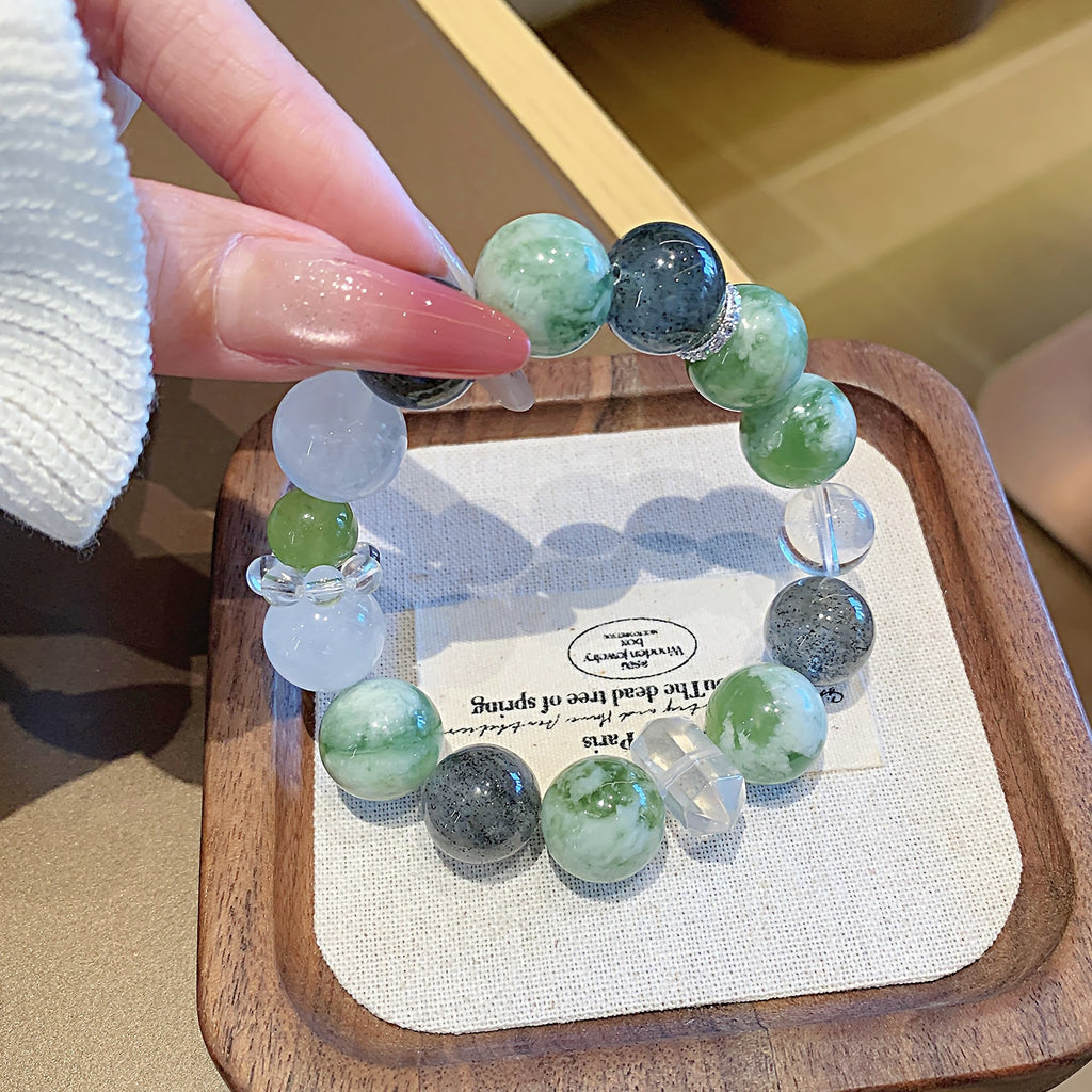 Natural Crystal Bracelet Elegant Fashion Style Fairy-Like Multi-Gemstone Crystal Bracelet Xiuyu Natural Crystal Bracelet