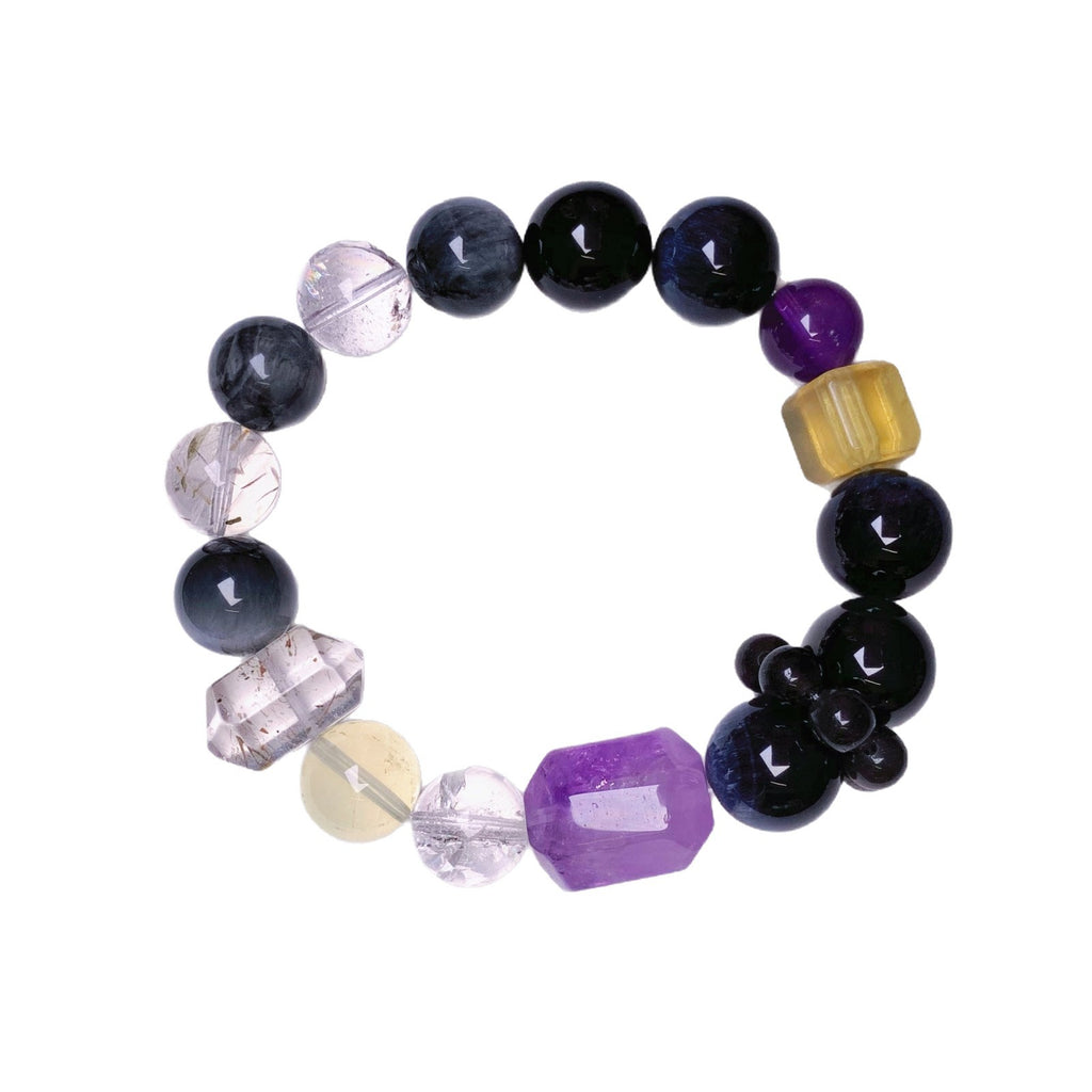 Natural Eagle Eye Stone Bracelet Fashionable Exquisite Niche Sweet Versatile High-End Light Luxury Bracelet Crystal String Wholesale