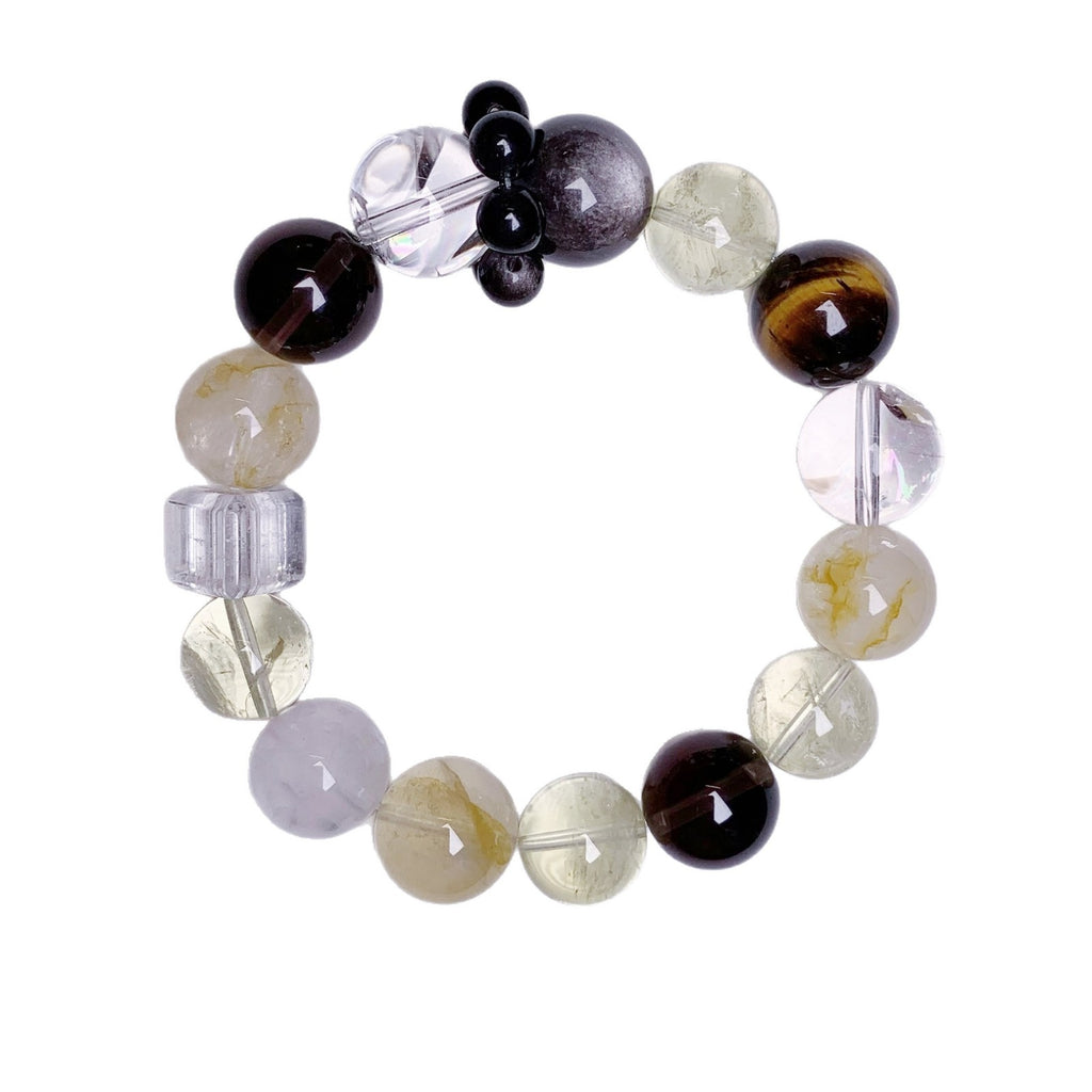 Manufacturer Wholesale Natural Crystal Chain Citrine DIY Design Bracelet Xiaohongshu same style Handmade Original Bracelet