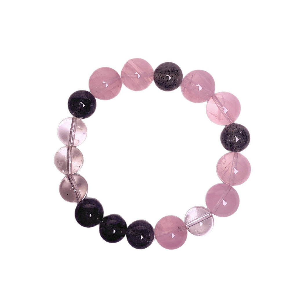 Natural Crystal Bracelet High-end Private Design Crystal Original Design DIY Crystal Bracelet Natural Rose Quartz Bracelet