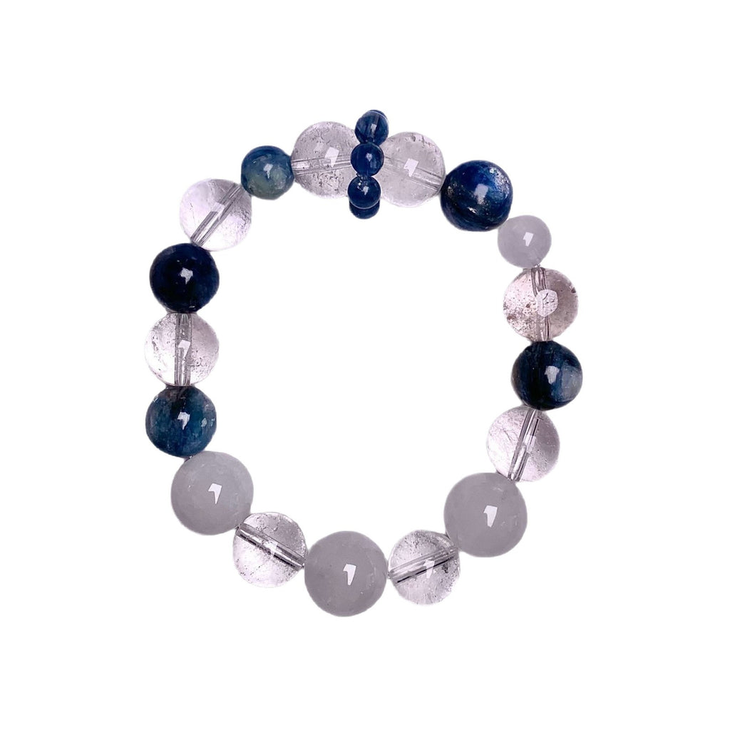 Natural blue-green fluorite crystal bracelet Natural Crystal Strand Original Design Bracelet diy Jewelry Factory Wholesale