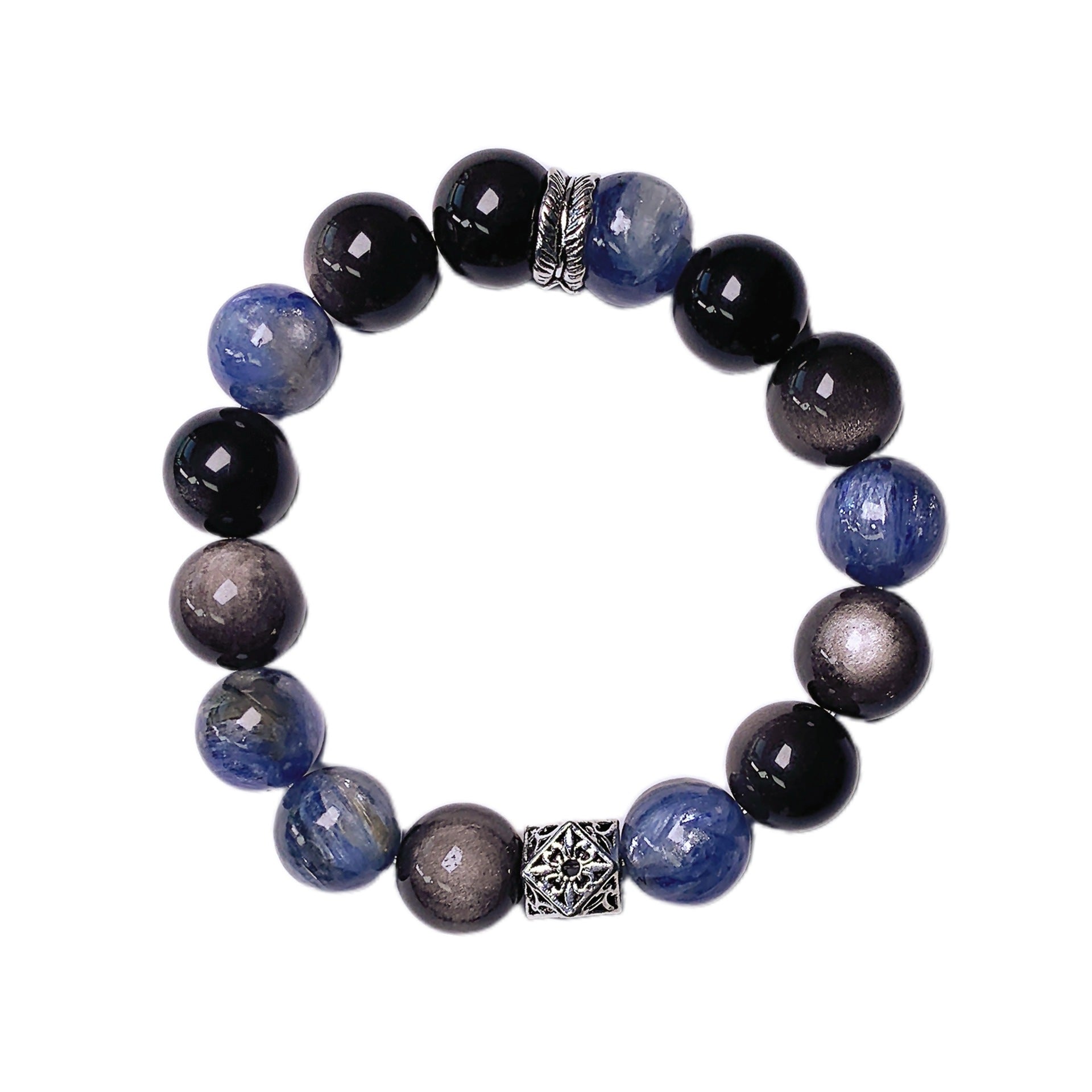 Natural Kyanite Crystal Bracelet Night Market Stall Original Design diy Bracelet Ornament Wholesale Crystal Bracelets