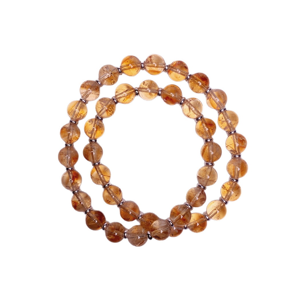 Natural Yellow Crystal Bracelet Gift for Best Friend or Girlfriend Huang Asai Jewelry Accessories Huang Asai Crystal Bracelet