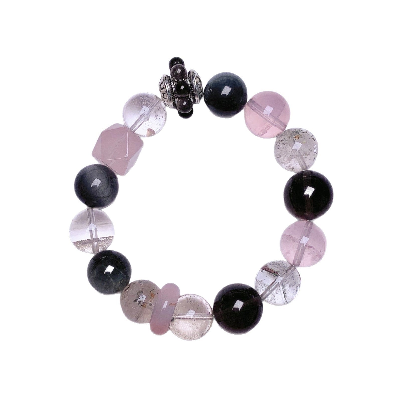 Duobao Bracelet Dopamine Rainbow Color Bracelet Light Luxury Exquisite Macaron Color Bracelet Women's Accessories Crystal Bracelet Chain