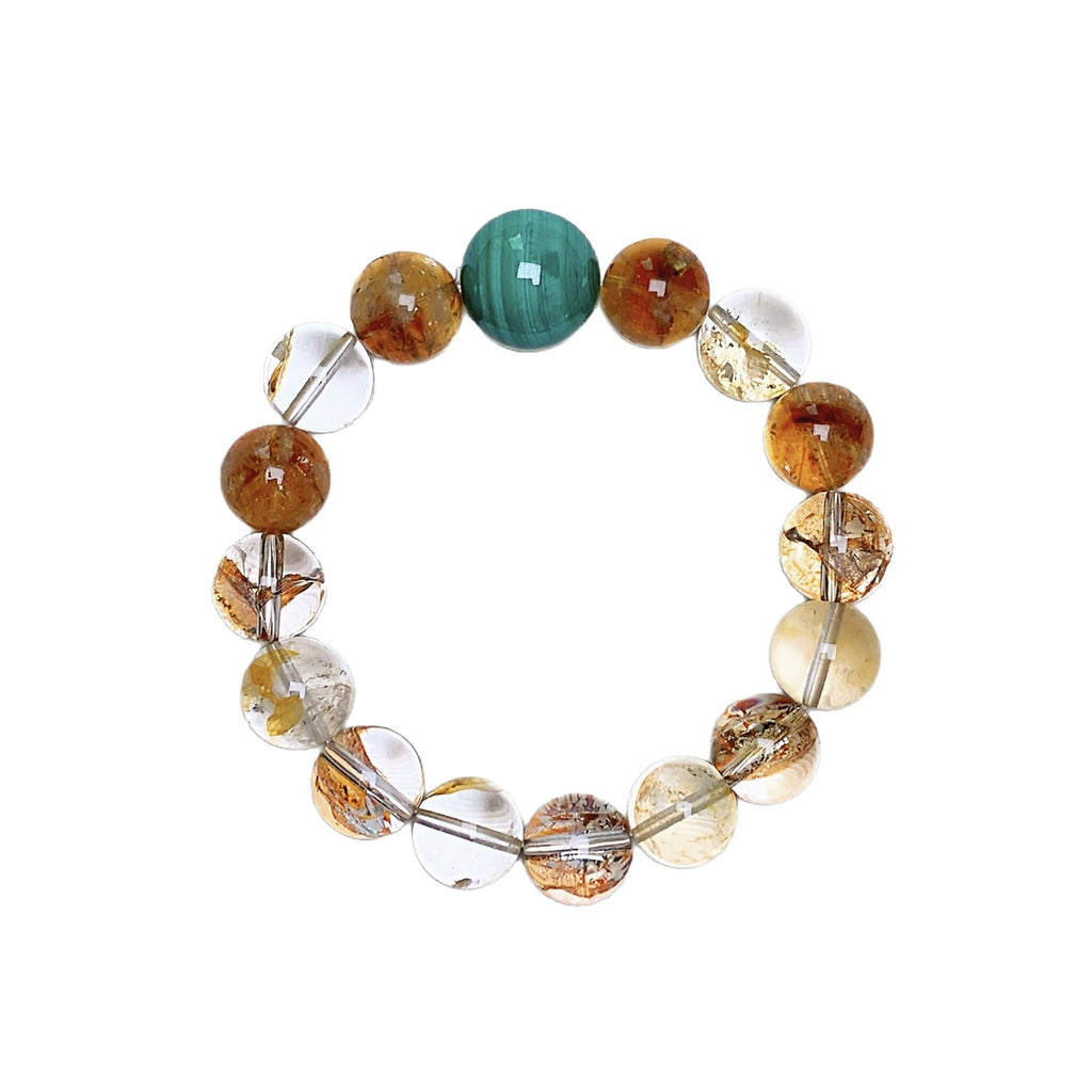 Natural Crystal Multi-Gemstone Bracelet Original design fashionable high-end crystal chain Ketang Crystal Bracelet Factory