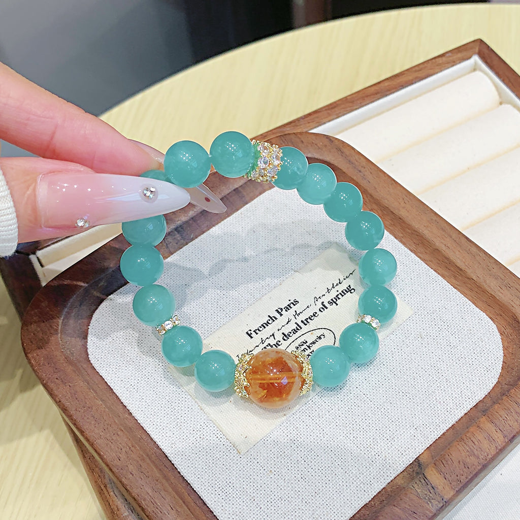 Amazonite Crystal Bracelet diy Wholesale Bracelet Factory Natural Crystal Bracelet Hot Item Crystal Bracelet