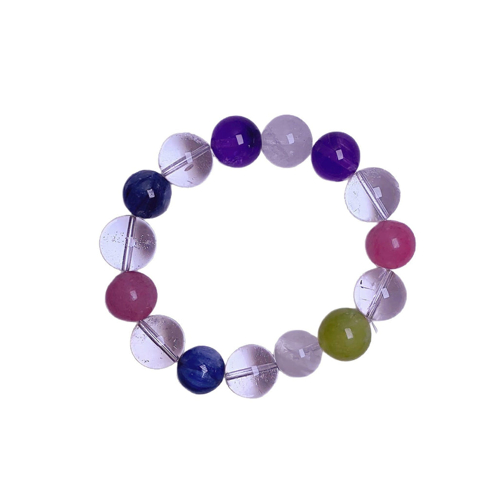 Amethyst Jewelry Bracelet Matching Bracelet Wholesale Factory Hot Selling Natural Crystal diy Crystal Chain Buddha Beads