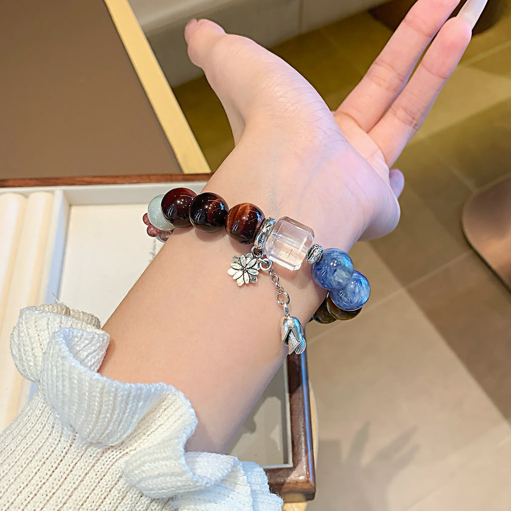 Natural Crystal Bracelet Jewelry Original Design Duobao Crystal Bracelet Jewelry diy Red Tiger Eye Crystal Bracelet