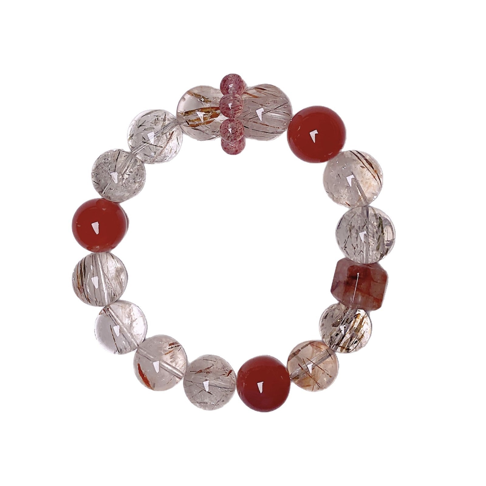 Black Gold Super Seven Jewelry Crystal Bracelet Natural Crystal Hot-Selling Hand Jewelry diy Original Design Crystal Bracelet