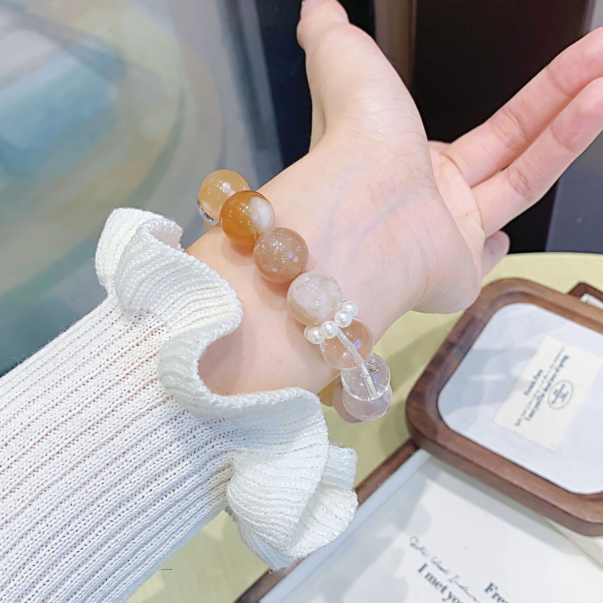 Original Design Crystal Bracelet White Crystal Bracelet Jewelry diy Factory Wholesale Crystal Bracelet Crystal Bracelet