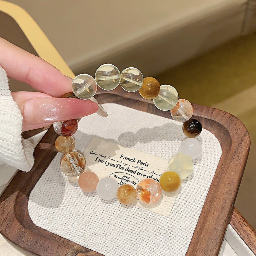 Natural Crystal Bracelet Jewelry Original design crystal bracelet with a high-end feel Crystal Bracelet diy Crystal Bracelet