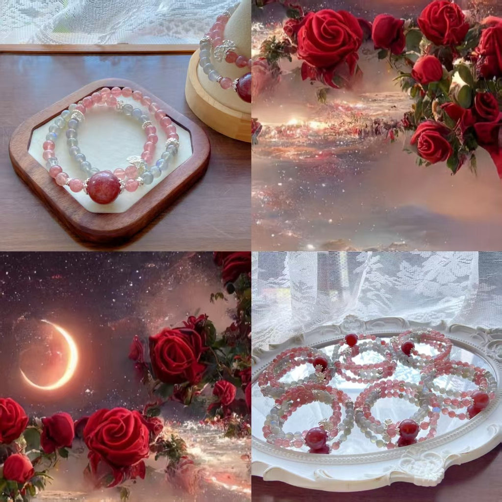 Red Wine Girl- Starry Night Rose