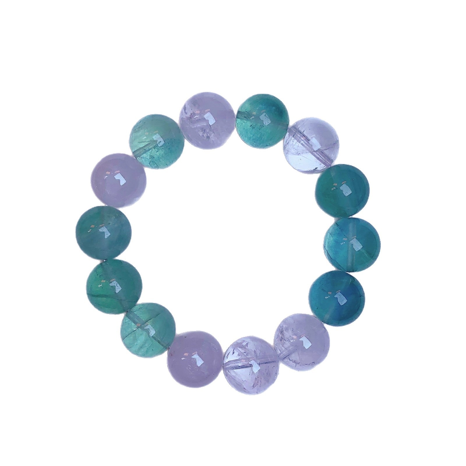 Manufacturer wholesale fashion new handmade crystal bracelets Natural Crystal Combined Bracelet White Ghost Bracelet