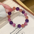 Natural Crystal Bracelet Jewelry Hot-selling Jewelry Natural Crystal Bracelet diy Artificial Bracelet Strawberry Crystal Bracelet
