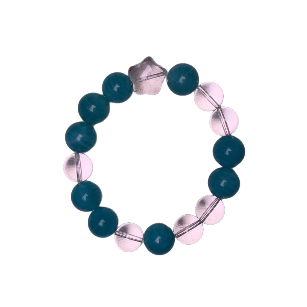 Natural Crystal Bracelet Autumn Original Design Hand Jewelry Chain Couple Style Gift for Girlfriend White Crystal Multi-Gem Bracelet