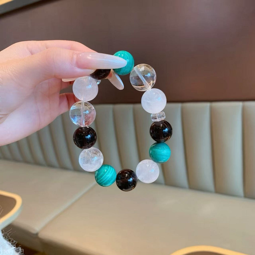 Internet Celebrity Style Crystal Bracelet New style women's single loop bracelet Exquisite bracelet as a birthday gift for girlfriend or best friend