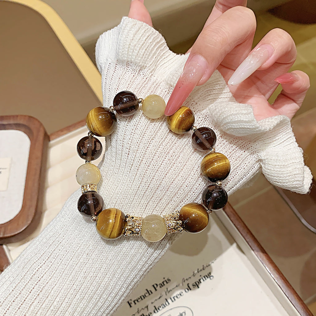 Natural Crystal Bracelet Crystal Bracelet Jewelry Hot-Selling Hand Accessories String diy Cross-border Exclusive Bracelet Crystal Bracelet